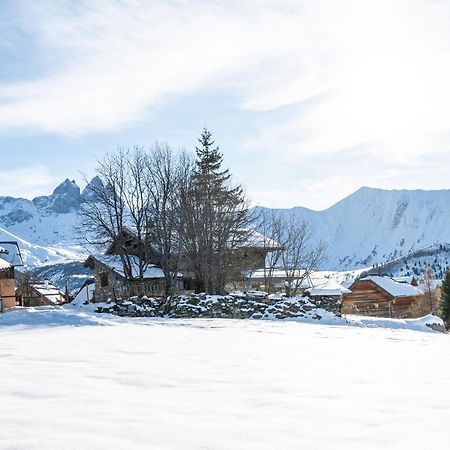 Chalet Les Aiguilles Albiez Montrond Bagian luar foto