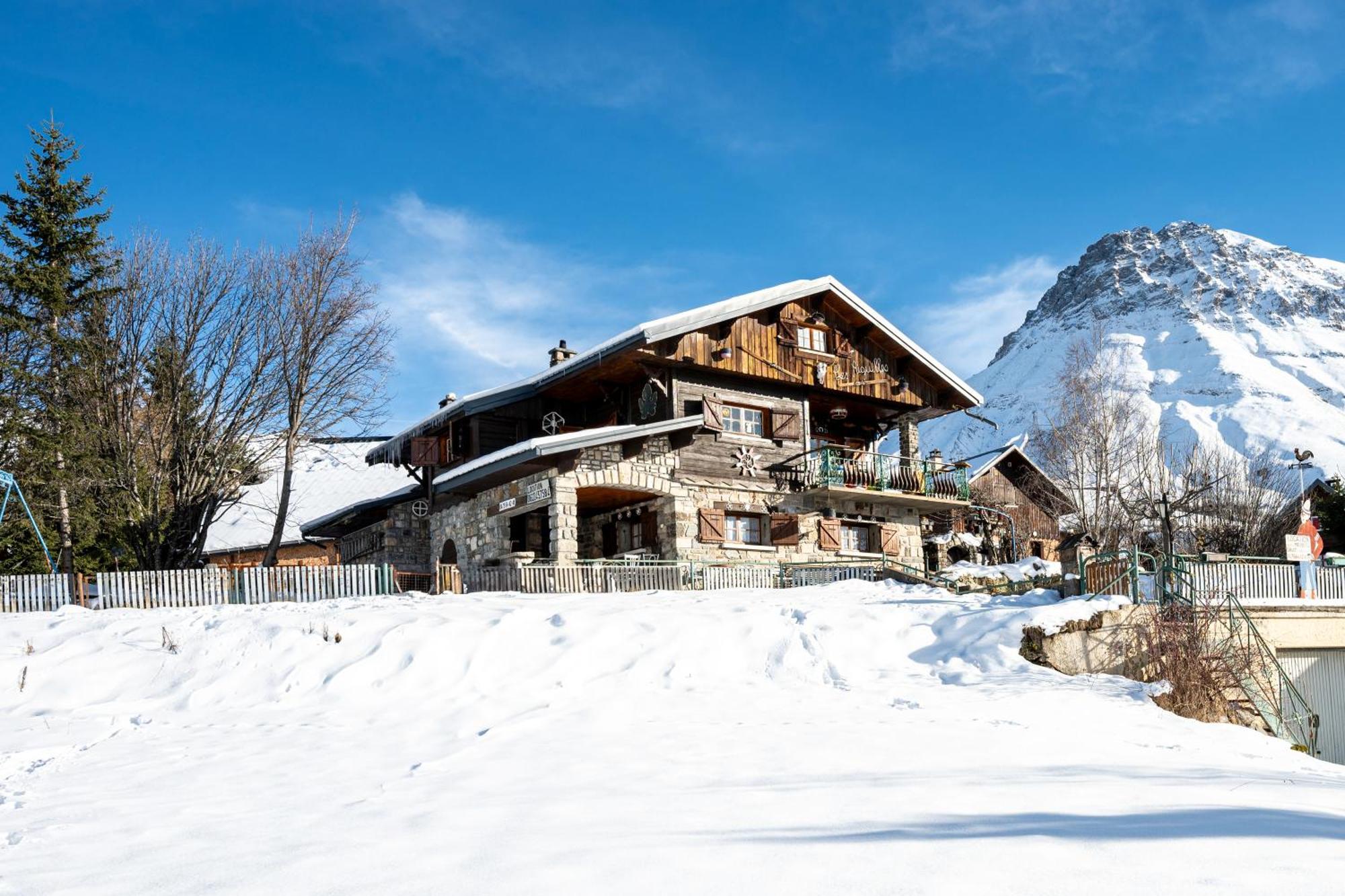 Chalet Les Aiguilles Albiez Montrond Bagian luar foto