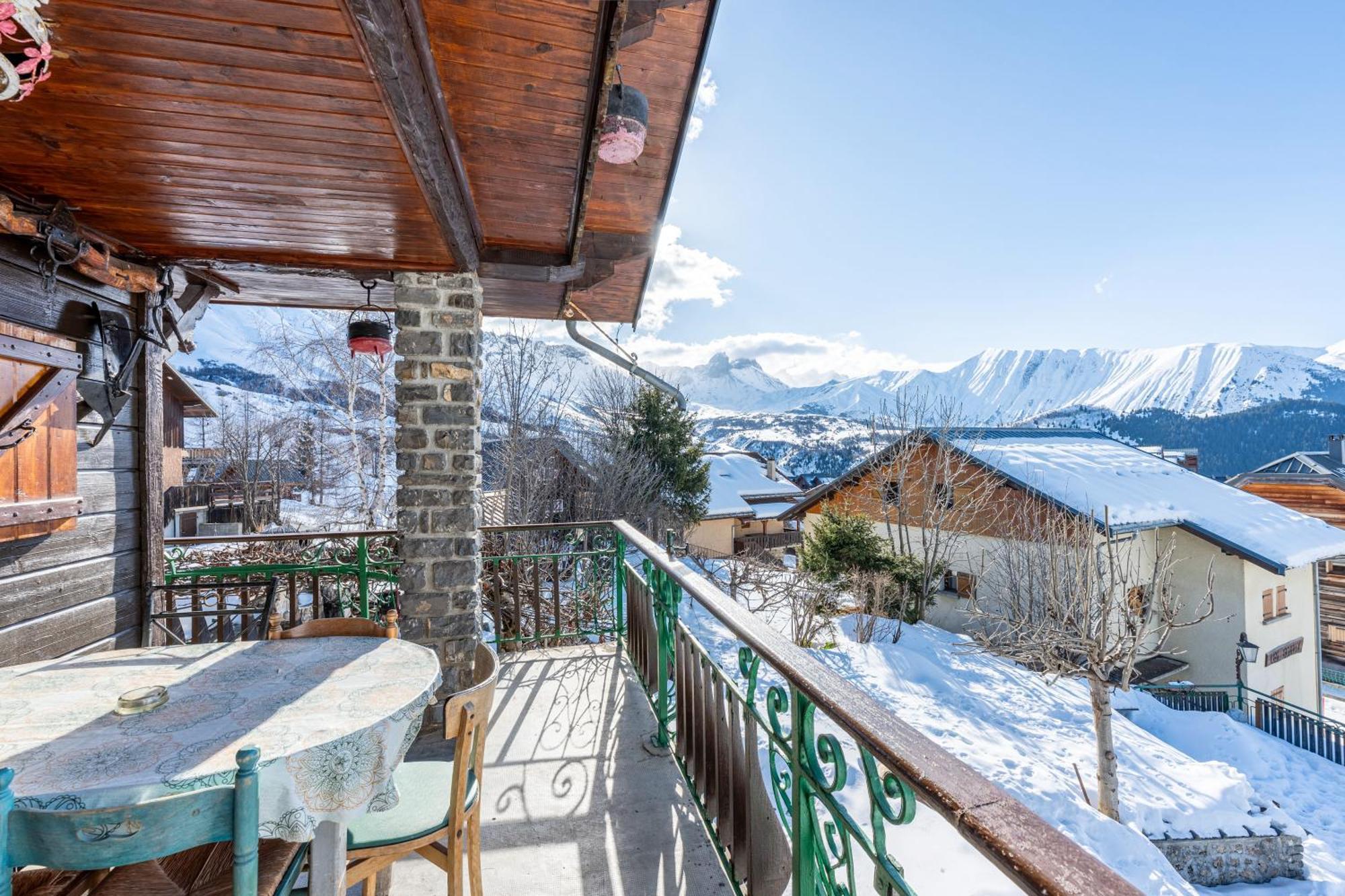 Chalet Les Aiguilles Albiez Montrond Bagian luar foto