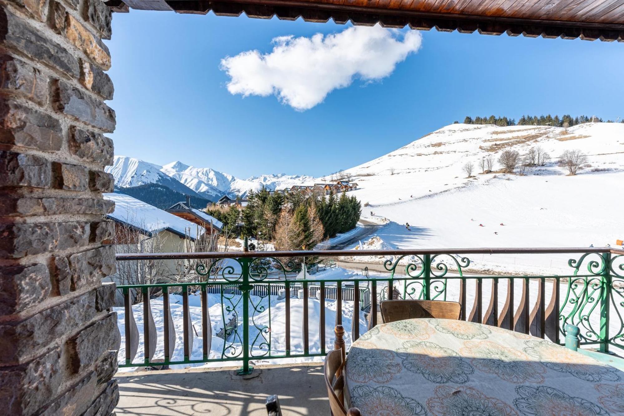 Chalet Les Aiguilles Albiez Montrond Bagian luar foto